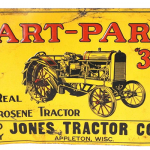 Antique and collectible agriculture-related product up for bid