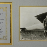 Special Charles Lindbergh Signed Banquet Menu Up For Auction