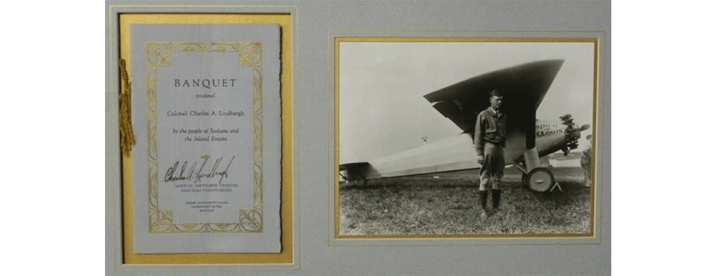 Charles A. Lindbergh's signature