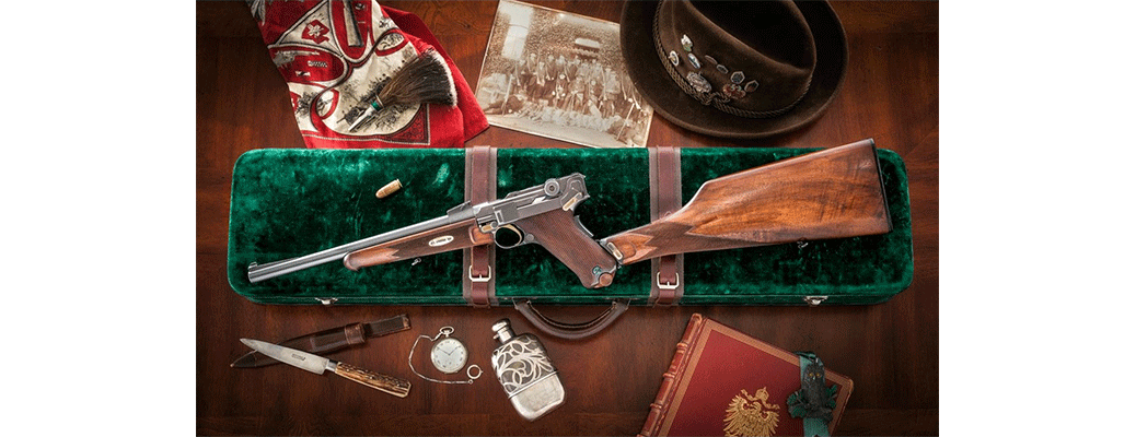Rare .45 Cal. Model of 1906 ''GL'' Luger Carbine