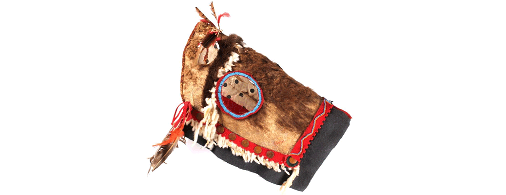Blackfoot Buffalo Horse Mask circa 1840-1880