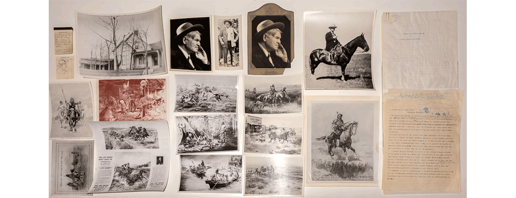 Charles Russell Collection (Sketches, Photographs, Documents)