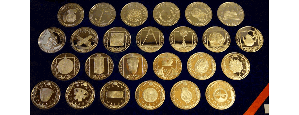 1985 Treasures of the Caribbean Coin Set