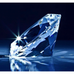 Flawless blue diamond destined for auction