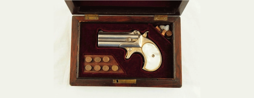 Remington Derringer Attributed To Doc Holliday
