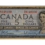 Online Auction of Canadian Coins and Paper Money Offering No Reserve and $3 Start Prices